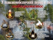 Щодо припинення та запобігань пожеж